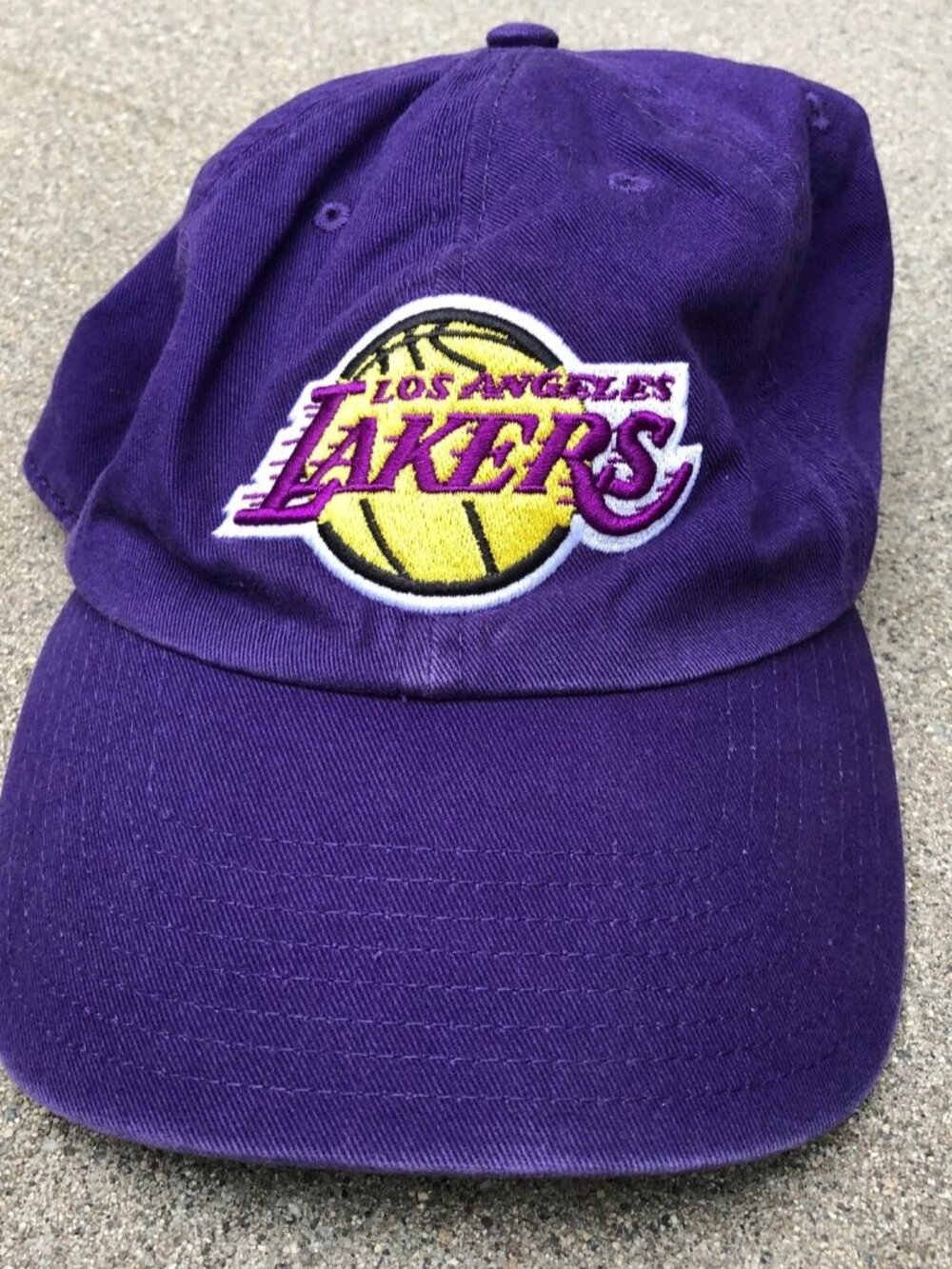 '47 FORTY SEVEN Los Angeles Lakers Dad Hat Men's One Size Adjustable Cap NBA